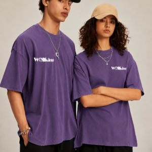 CAMISETA OVERSIZED - MORADA