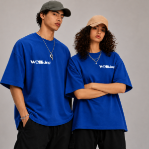 CAMISETA OVERSIZED - AZUL