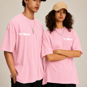 CAMISETA OVERSIZED - ROSADO